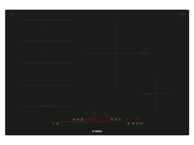 31" Bosch Benchmark Smart Induction Cooktop with Home Connect in Black - NITP069UC