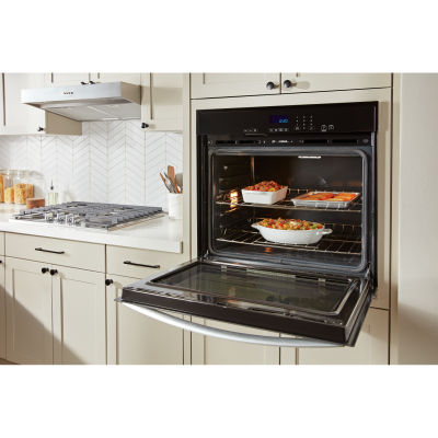 30" Whirlpool 5.0 Cu. Ft. Single Self-Cleaning Wall Oven in Stainless Steel - WOES3030LS