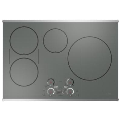 30" Café Built-in Touch Control Induction Cooktop in Stainless Steel - CHP90302TSS