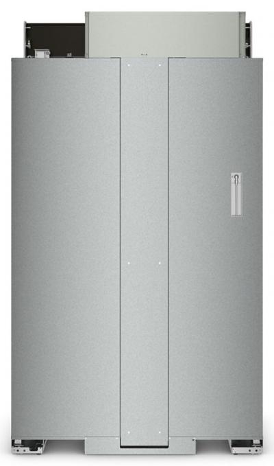 48" KitchenAid 30 Cu. Ft. Built-In Side-by-Side Refrigerator with PrintShield Finish - KBSN708MPS