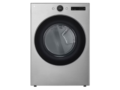 27" LG 7.4 Cu. Ft. Dryer with TurboSteam AI Dry Wi-Fi and ThinQ - DLGX5501V