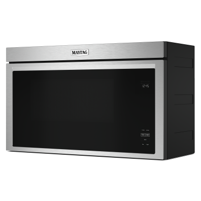 30" Maytag 1.1 Cu. Ft. Over-the-Range Flush Mount Microwave in FingerPrint Resistant Stainless Steel - YMMMF6030PZ