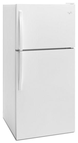 30" Whirlpool 18.2 Cu. Ft. Top-Freezer Refrigerator With Flexi-Slide Bin - WRT318FZDW