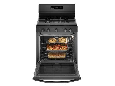 30" Whirlpool 5.8 Cu. Ft. Freestanding Gas Range With Frozen Bake Technology - WFG775H0HB