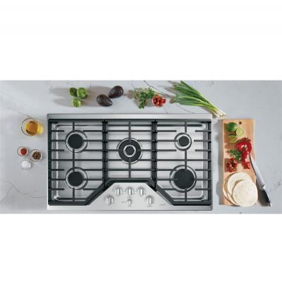 36" Café Built-In Gas Cooktop - CGP95362MS1