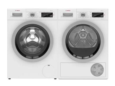 24" Bosch 2.2 Cu. Ft. Compact Washer And 500 Series Heat Pump Dryer - WAW285H1UC-WTW87NH1UC