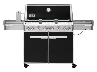 74" Weber Summit Series 6 Burner Liquid Propane Grill With Built-In Thermometer - Summit E-670 LP