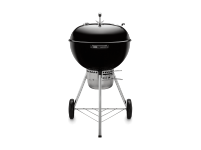 24" Weber Charcoal Grill with Built-In Thermometer in Black - Master-Touch (B)