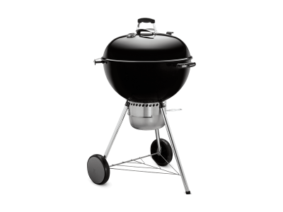 24" Weber Charcoal Grill with Built-In Thermometer in Black - Master-Touch (B)