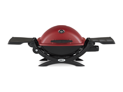 41" Weber Q Series 1 Burner Liquid Propane Gas Grill In Red - Q1200 (R)