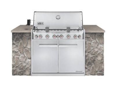 42" Weber Summit S-660 Built-In Propane Gas Grill - Summit S-660 LP