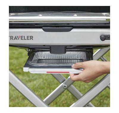 Weber Traveler Portable Liquid Propane Gas Grill - 9010001