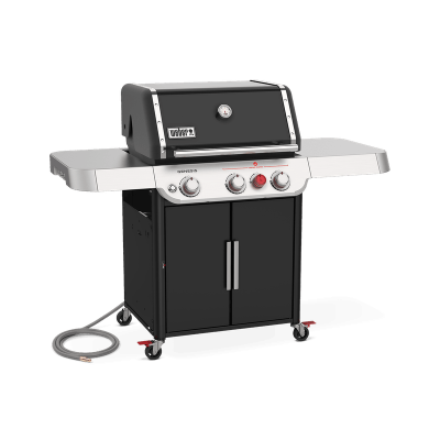 62" Weber 3 Burner Natural Gas Grill in Black - Genesis E-325s NG