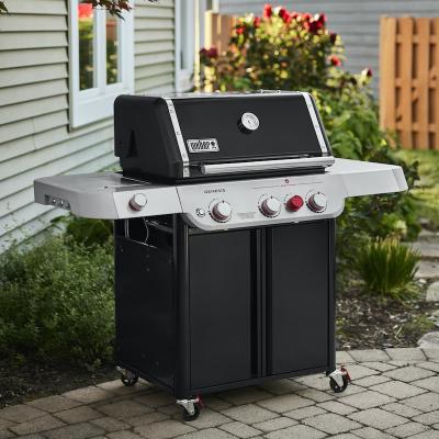 58" Weber Genesis E-335C 3 Burner Liquid Propane Gas Grill - 1500583