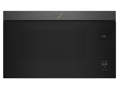 Whirlpool 1.1 Cu. Ft. Flush Mount Microwave with Turntable-Free Design in Black Stainless - YWMMF5930PV