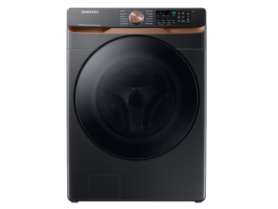 27" Samsung 5.8 Cu. Ft. Smart Front Load Washer with Super Speed Wash in Black - WF50BG8300AVUS