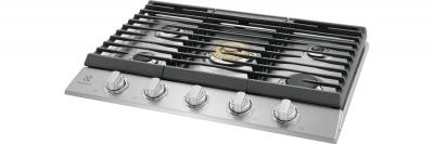 30" Electrolux Gas Cooktop With Flexible Brass Power Burner - ECCG3068AS