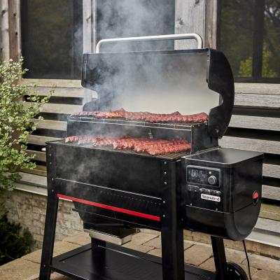 36" Weber Searwood XL 600 Wood Pellet Grill in Black - 1500121