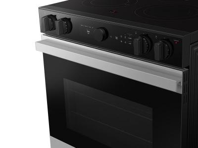 30" Samsung Electric Slide in True Convection in Stainless Steel - NSE6DG8500SRAC