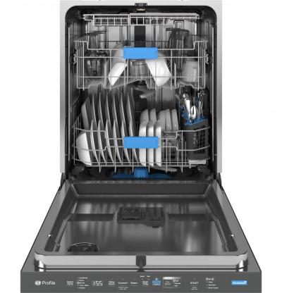 24" GE Profile 42 dBA Smart UltraFresh System Dishwasher with Deep Clean Washing 3rd Rack - PDP755SYVFS