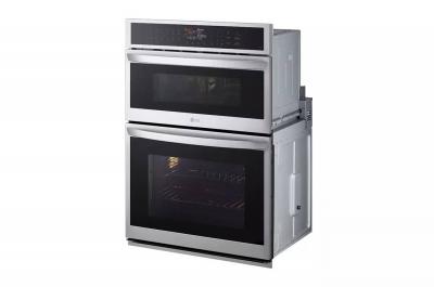 30" LG 6.4 Cu. Ft. Smart Combination Wall Oven with Convection and Air Fry - WCEP6423F