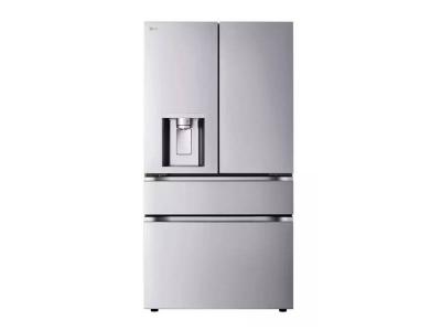 36" LG 29 Cu. Ft. Smart Standard-Depth MAX 4-Door French Door Refrigerator - LF29S8330S