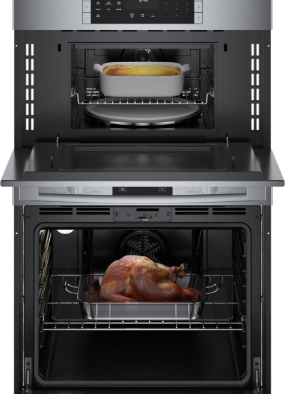 30" Bosch 500 Series Convection Combo Oven in Stainless steel - HBL5754UC