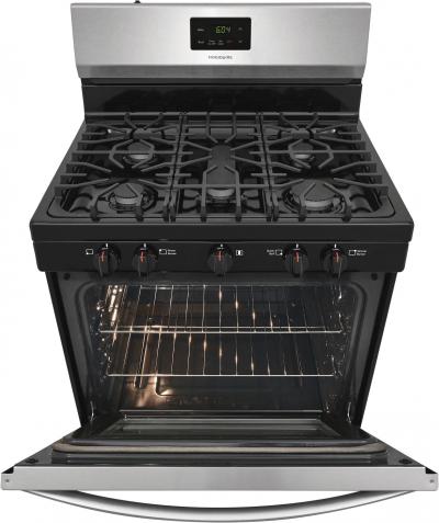 30" Frigidaire 5.0 Cu. Ft. Free Standing Gas Range - FCRG3052AS