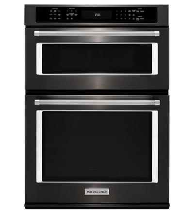 27" KitchenAid Combination Wall Oven - KOCE507EBS