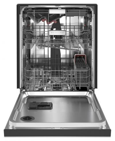 24" KitchenAid 44 dBA Dishwasher in PrintShield Finish with FreeFlex Third Rack - KDFM404KPS