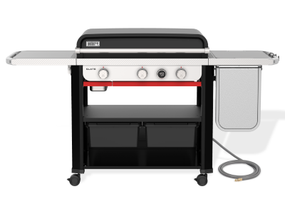 Weber Slate 30" Rust-Resistant Griddle with Extendable Side Table in Natural Gas - 1500420