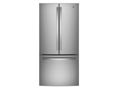 33" GE French-Door Refrigerator in Stainless Steel - GNE25JYKFS