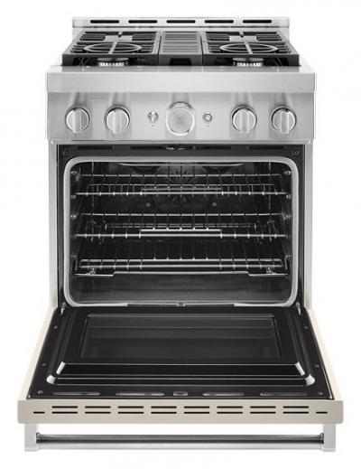 30'' KitchenAid 4.1 Cu. Ft. Smart Commercial-Style Gas Range With 4 Burners - KFGC500JMH