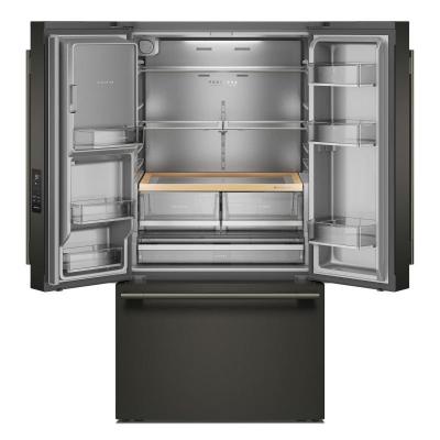 36" KitchenAid 30 cu. ft. French Door Refrigerator with Exterior Water and Ice - KRFF436SBE