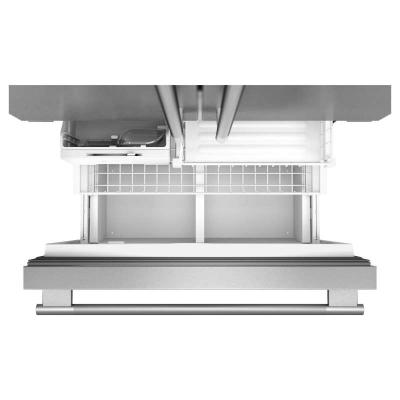 36" KitchenAid 22 Cu. Ft. Panel-Ready Counter-Depth French Door Refrigerator - KRFC136TPS