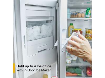 36" Whirlpool 29 Cu. Ft. Family-Sized Capacity French Door Refrigerator - WRMF3636SZ