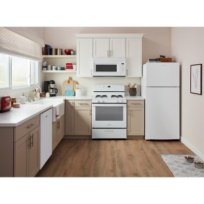 30" Amana 19 Cu. Ft. Wide Garage Ready Top-Freezer Refrigerator - ARTX2419SW