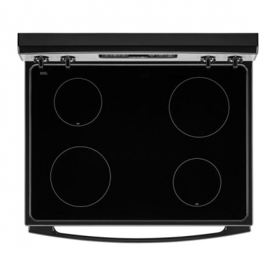 30" Amana 4.8 Cu. Ft. Electric Range with Extra-Large Oven Window - YAER6203MSS