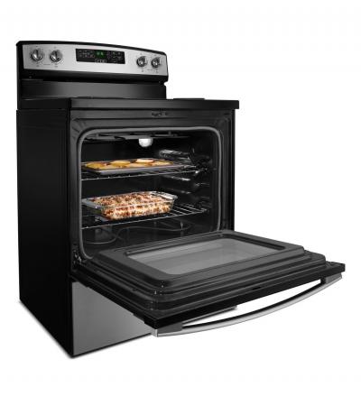 30" Amana Electric Range With Self-Clean Option - YACR4503SFW