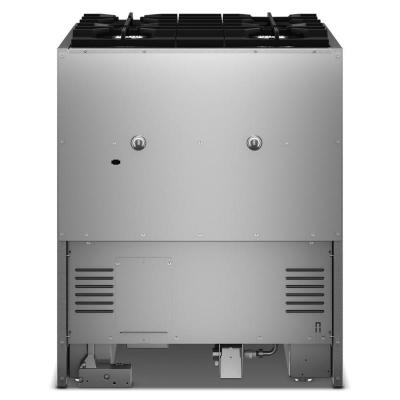 30" Kitchenaid 4 Burner Commercial-Style Dual Fuel Range - KFDS930SDC