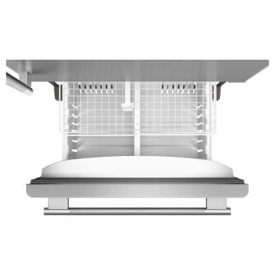 33" KitchenAid 22 Cu. Ft. Standard-Depth Bottom Mount Refrigerator - KRBL133SPS
