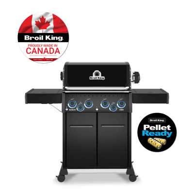 Broil King Baron 490 Pro Shadow Freestanding Gas Grill - 674147 NG