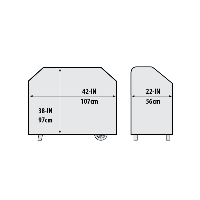 Broil King Grill Cover for Crown Pellet 400 - 67064