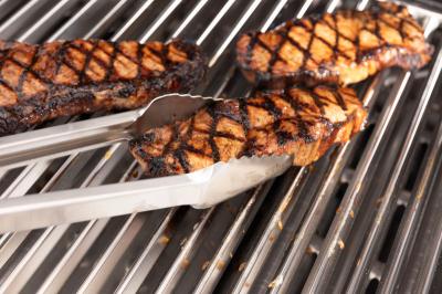 Broil King V-Shaped Stainless Steel Cooking Grids - 11341