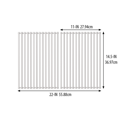 Broil King 2-Pc Monarch Stainless Steel Cooking Grids - 11232