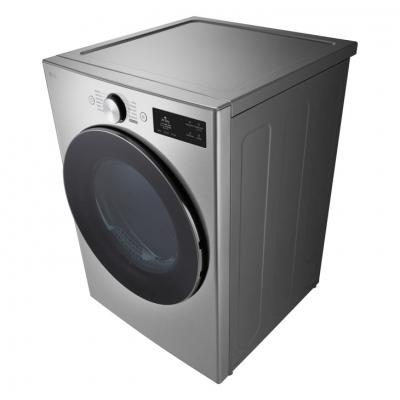 LG 7.4 Cu. Ft. Ultra Large Capacity Smart Front Load Gas Dryer with TurboSteam AI Sensing and Hybrid Electronic Controls with LCD Display - DLGX5801V