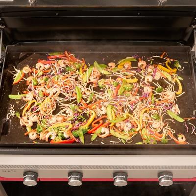 36" Weber Slate Rust-Resistant 4 Burner Griddle in Liquid Propane - 1502036