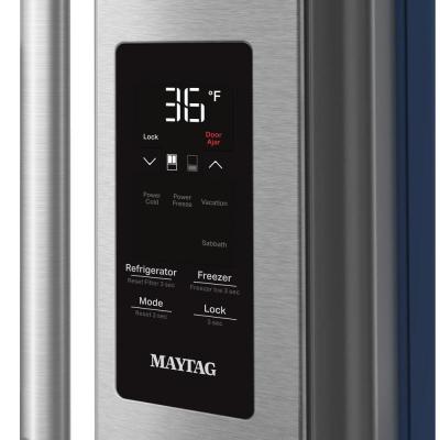 36" Maytag 31 Cu. Ft. XL Capacity French Door Bottom Mount Refrigerator - MRFF4336TZ