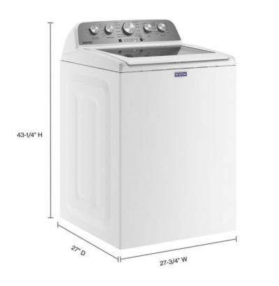 28" Maytag 5.5 Cu. Ft. Top Load Washer with Extra Power - MVW5430MW