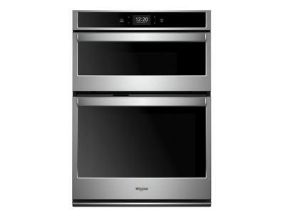 30" Whirlpool 6.4 Cu. Ft. Smart Combination Wall Oven With Touchscreen - WOC75EC0HS